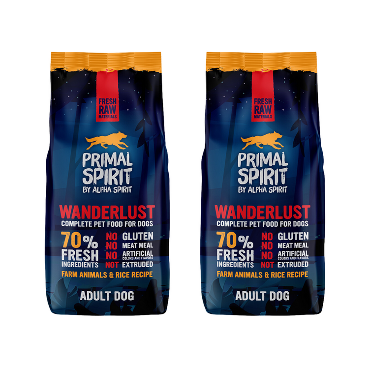 Wanderlust Chicken & Fish Complete Dog Food (2 x 12kg)