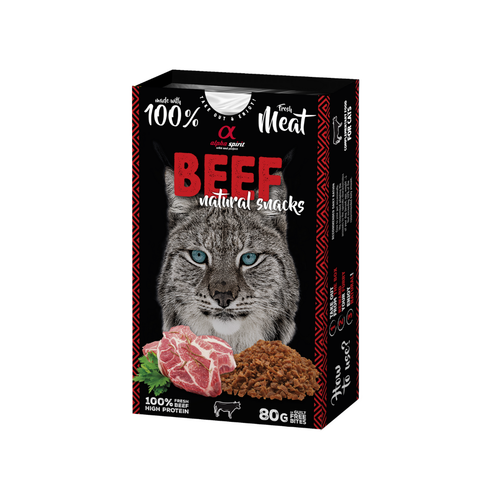Beef Natural Cat Treats (80g)