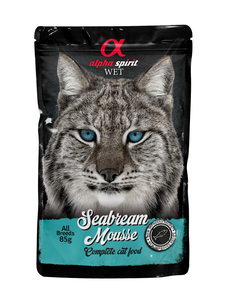 Sea Bream Mousse Complete Cat Food