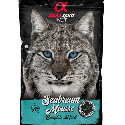 Sea Bream Mousse Complete Cat Food