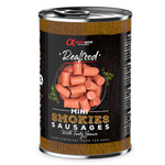 Realfood Smokies Mini Complementary Smoked Sausages for Dogs - 400g